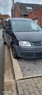 Vw  caddy lange chassis, Zwart, Bedrijf, Euro 4, Te koop