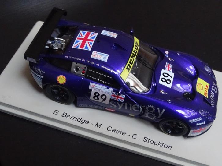 TVR Tuscan 400 Le Mans 2004 Spark 1/43, Hobby en Vrije tijd, Modelauto's | 1:43, Gebruikt, Auto, Overige merken, Ophalen of Verzenden