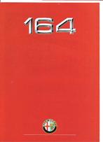 ALFA ROMEO 164,  1989, Livres, Autos | Brochures & Magazines, Enlèvement ou Envoi, Comme neuf, Alfa Romeo