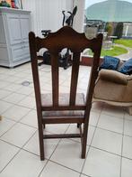 4 eetkamer stoelen, Huis en Inrichting, Stoelen, Ophalen, Bruin, Klassiek, Zo goed als nieuw