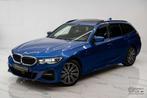 BMW 320 d Touring Aut. M Sport! Pano, Acc, Hud, Line, FULL, Automaat, Zwart, 4 cilinders, Blauw