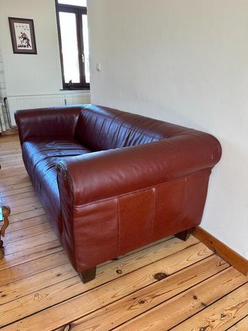 Sofa en cuir, Trois personnes, Moins de 75 cm, 150 à 200 cm, Enlèvement