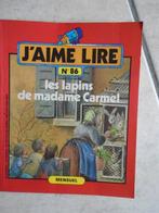 "J'AIMES LIRE" 7 ANS"LAPINS DE MADAME CARMEL/1984, Livres, Non-fiction, Garçon ou Fille, Livre de lecture, Utilisé