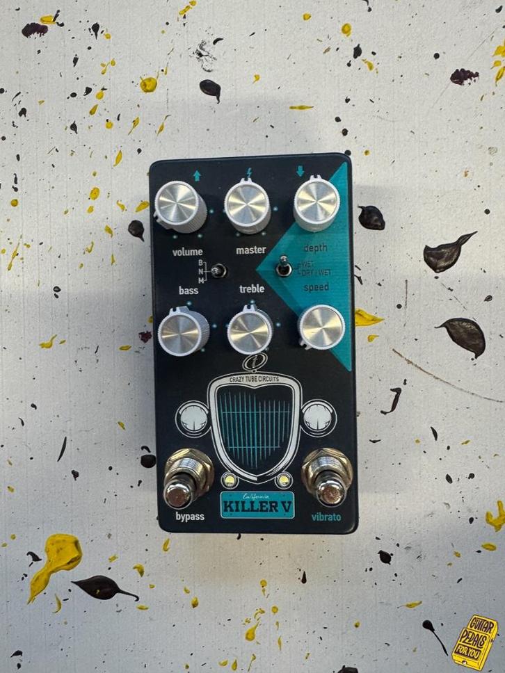 Crazy Tube Circuits Killer V vibrato overdrive, Muziek en Instrumenten, Effecten, Zo goed als nieuw, Distortion, Overdrive of Fuzz