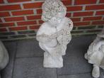 tuinbeeld vioolspeelster, Ophalen, Gebruikt, Beton