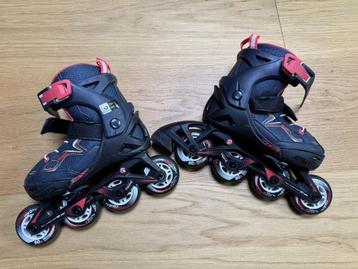 Rollers réglables Oxelo Fit3 29-32, Enlèvement ou Envoi, Réglable, Comme neuf, Rollers 4 roues en ligne