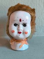 Antiek porseleinen poppenhoofd, Antiek en Kunst, Ophalen of Verzenden