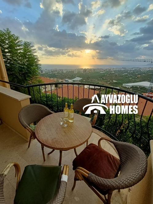 2+1 herenhuis met zeezicht 4474, Immo, Buitenland, Turkije, Appartement, Stad