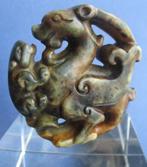 4-Amulet Serpenine-Talisman-Horse Tianna&Monkey 5½cm.-nieuw, Boeken, Verzenden, Nieuw, Overige typen