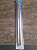Bamboe breinaalden 12mm ca.45 cm-nieuw, Ophalen, Nieuw, Breien, Naald