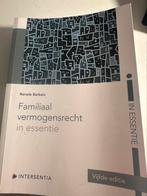 Familiaal vermogensrecht vijfde editie, Boeken, Studieboeken en Cursussen, Ophalen of Verzenden