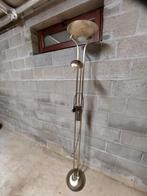 Staanlamp met klein leeslampje, Enlèvement, Utilisé, Métal