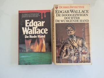 Edgar Wallace  - lot van 2 boeken beschikbaar voor biedingen