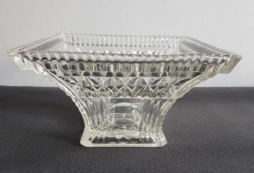 Art-Deco, "Square Glass Bowl", CENTURY GLASS WORKS (UK) beschikbaar voor biedingen