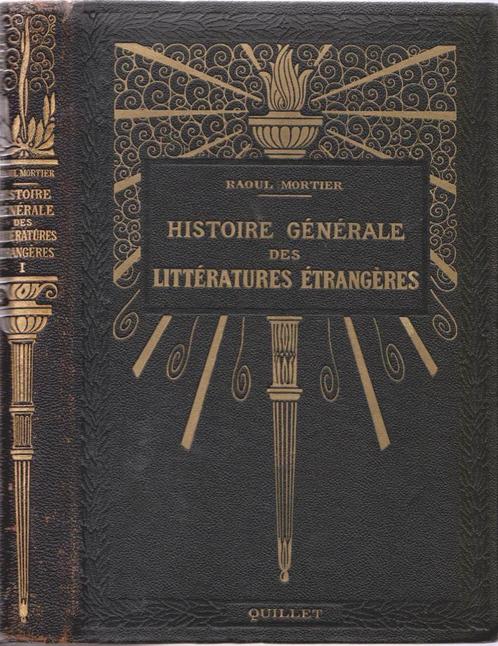 Histoire Générale des LITTÉRATURES ÉTRANGÈRES ( Tome 1 ), Boeken, Literatuur, Zo goed als nieuw, België, Ophalen of Verzenden