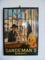 GLACOIDE RECLAME DISPLAY"SANDEMAN'S SHERRY"UIT JAREN 50/60, Verzamelen, Ophalen of Verzenden, Gebruikt, Reclamebord
