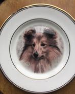 Porceleinen bordje Shetland Sheepdog Sawley Fine Arts Ltd, Overige typen, Ophalen of Verzenden, Zo goed als nieuw, Hond of Kat