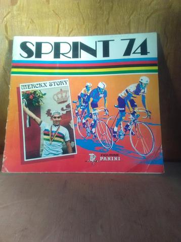 Panini sprint 74 complet, Enlèvement ou Envoi, Utilisé, Affiche, Image ou Autocollant