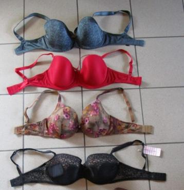 4 NIEUWE beha's BH Marlies Dekkers Lingadore Maison Lejaby beschikbaar voor biedingen