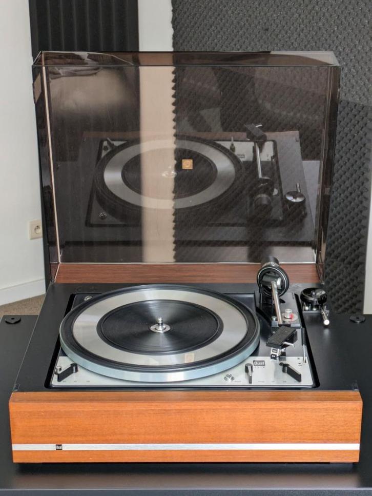 Dual 1218, volautomatische platenspeler, Philips GP406 III B, Audio, Tv en Foto, Platenspelers, Gebruikt, Platenspeler, Dual, Pitch-regelaar