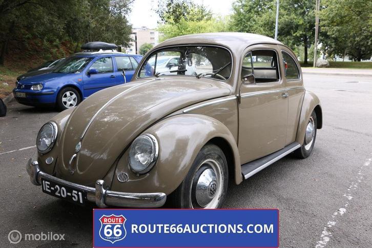 Volkswagen Beetle | 1954 | Route 66 Auctions, Auto's, Oldtimers, Bedrijf, Te koop, Volkswagen, Benzine, Overige carrosserie, Handgeschakeld