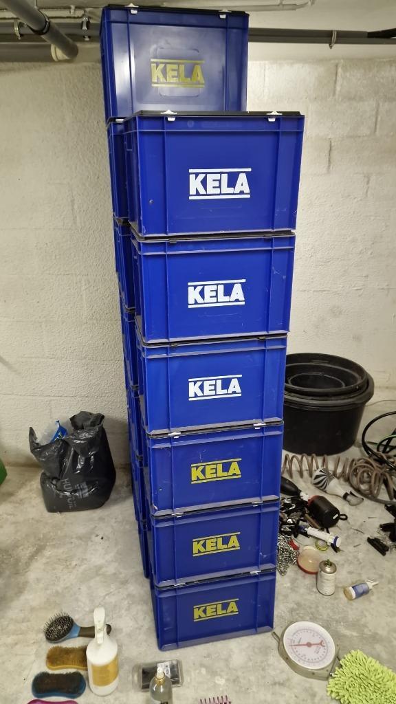 Kela opbergboxen, Hobby en Vrije tijd, Overige Hobby en Vrije tijd, Zo goed als nieuw, Ophalen