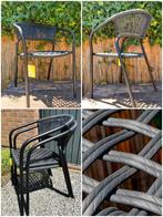 2 chaises de jardin tendance, Jardin & Terrasse, Chaises de jardin, Empilable, Enlèvement ou Envoi, Aluminium