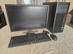 COMPLETE PC-SET: HP Z240-werkstation met DELL 22" FullHD, Ophalen, Hp, Gebruikt, 8 GB