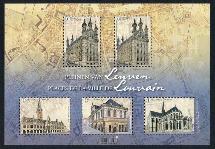 BL281 Pleinen van Leuven, Postzegels en Munten, Postzegels | Europa | België, Frankeerzegel, Postfris, Verzenden