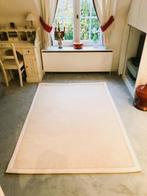 TAPIS PURE LAINE  FAIT MAIN HAUTE QUALITE 140X200, Huis en Inrichting, Stoffering | Tapijten en Vloerkleden, Ophalen, Crème, 100 tot 150 cm