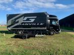 DAF LF45, Auto's, Vrachtwagens, Euro 5, Achterwielaandrijving, Zwart, Zwart