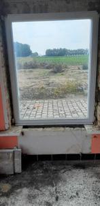 PVC ramen wit, Doe-het-zelf en Bouw, Glas en Ramen, Ophalen, Gebruikt, Gevelraam of Ruit
