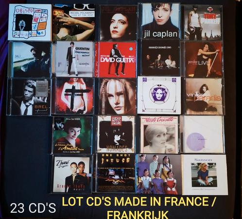 LOT CD'S MADE IN FRANKRIJK, Cd's en Dvd's, Cd's | Overige Cd's, Zo goed als nieuw, Boxset, Ophalen of Verzenden