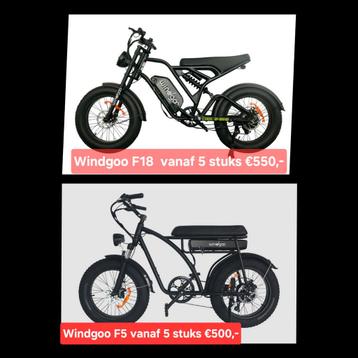 Laatste 10 Fatbikes Windgoo F5 beschikbaar voor biedingen