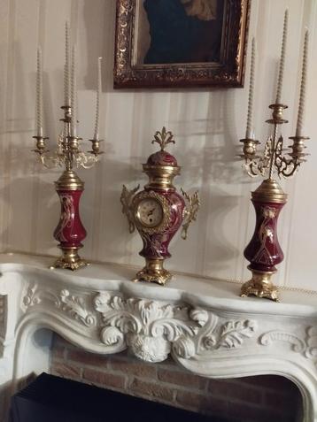 Art Nouveau klokken stel. beschikbaar voor biedingen