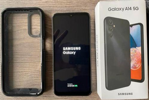 Samsung A14 5G, Telecommunicatie, Mobiele telefoons | Samsung, Zo goed als nieuw, 128 GB, Zwart, Ophalen of Verzenden