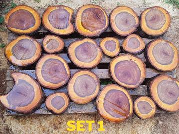 Amandel hout voor epoxy