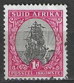 Zuid-Afrika 1926 - Yvert 20 - Schip Drommedaris (ST), Postzegels en Munten, Postzegels | Afrika, Verzenden, Zuid-Afrika, Gestempeld