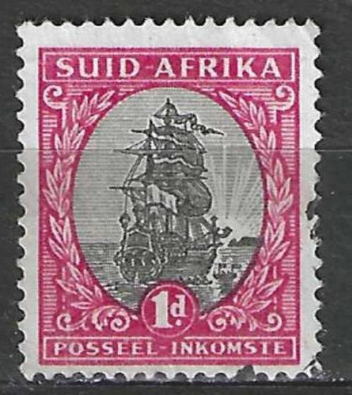 Zuid-Afrika 1926 - Yvert 20 - Schip Drommedaris (ST), Postzegels en Munten, Postzegels | Afrika, Gestempeld, Zuid-Afrika, Verzenden