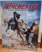 Winchester blikken plaat 3, Verzamelen, Ophalen of Verzenden