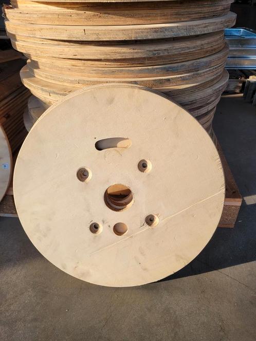 Haspelschijven multiplex, Doe-het-zelf en Bouw, Hout en Planken, Zo goed als nieuw, Overige houtsoorten, Minder dan 200 cm, Ophalen