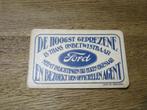 ZEER OUDE LOSSE SPEELKAART FORD - ZIE AFBEELDINGEN, Verzamelen, Speelkaarten, Jokers en Kwartetten, Ophalen of Verzenden, Gebruikt