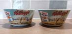 Kellogg's vintage bowls, Comme neuf, Assiette ou Plat, Enlèvement ou Envoi, Porcelaine