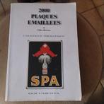 Boek 2000 plaques emaille., Verzamelen, Biermerken, Ophalen of Verzenden, Zo goed als nieuw, Reclamebord, Plaat of Schild, Overige merken