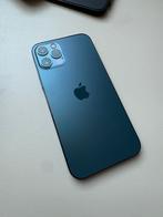 iPhone 12 pro - 128 Go + étui en cuir Apple, 128 GB, Enlèvement ou Envoi, Bleu, 85 %