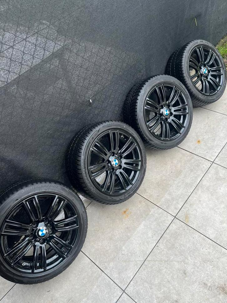 BMW originele M-velgen 17 inch met winterbanden en sensoren, Auto-onderdelen, Banden en Velgen, Velg(en), Winterbanden, 17 inch