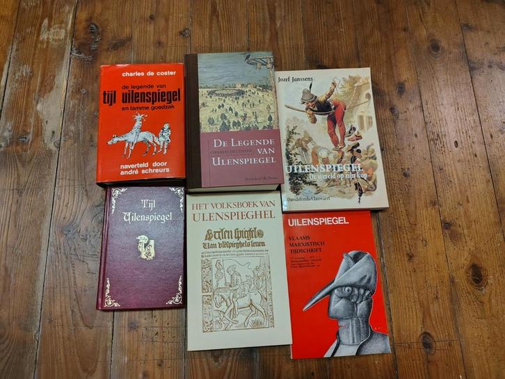 6 boeken over Tijl Uilenspiegel, Boeken, Sprookjes en Fabels, Ophalen of Verzenden