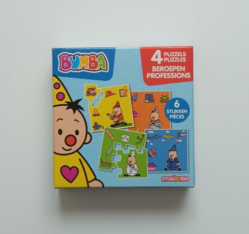 Bumba 4 in 1 puzzel: Beroepen, Kinderen en Baby's, Speelgoed | Kinderpuzzels, Zo goed als nieuw, 2 tot 4 jaar, Minder dan 10 stukjes
