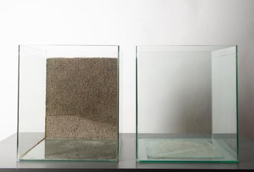 Dennerle Nano Cube 60l - 2 stuks, Dieren en Toebehoren, Vissen | Aquaria en Toebehoren, Gebruikt, Leeg aquarium, Ophalen