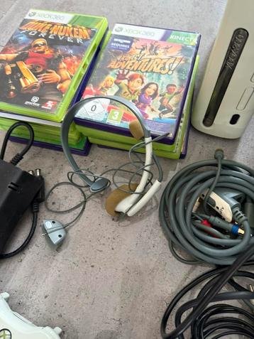 Xbox avec des jeux tout le kit beschikbaar voor biedingen
